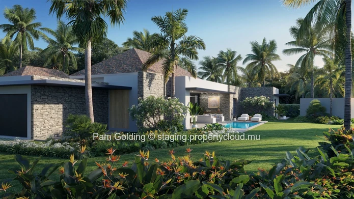3-Bedroom Villa with Private Pool and Garden – Pereybere 