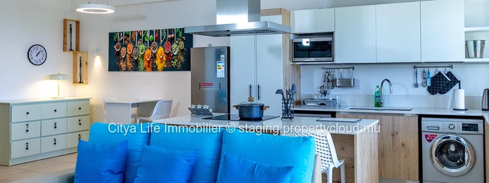 Luxury Living in Grand Gaube: Furnished 2 BR Apartment with Private Pool, Close to Schools, Shops, and Hospital - Rs ...