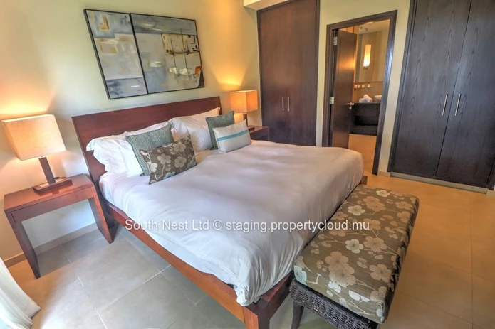 Golf view apartment in a golf and seaside estate