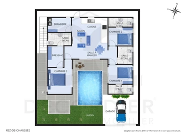 Maison de 3 Chambres