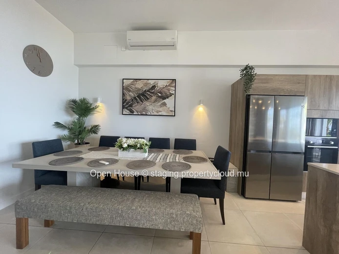 Stunning Beachfront Apartment for Rent in Grand Gaube with Luxury Amenities - Fully Furnished, Amazing Sea Views, and...