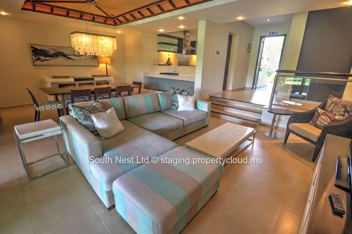Golf view apartment in a golf and seaside estate