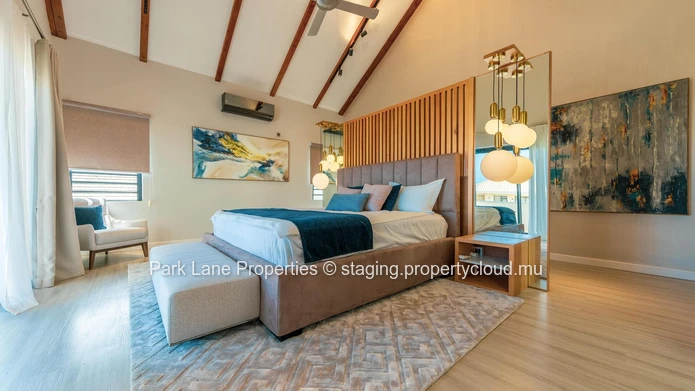 Elegant 4-Bedroom Villa with Heated Pool, Gym, and Office