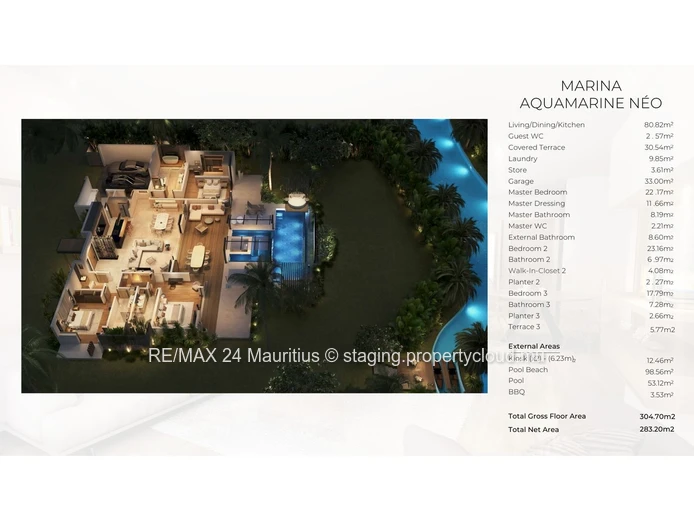 3-Bedroom Luxury Villa in Cap Marina - your Aquatic Paradise