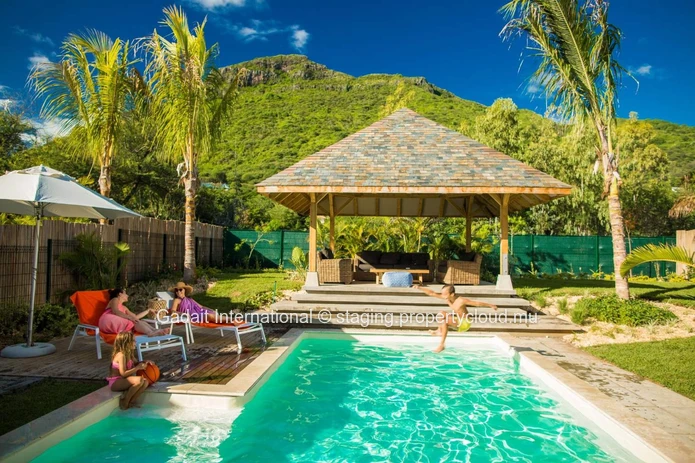 VIlla de 3 chambres avec un emplacement idéal à rivière noire, île Maurice