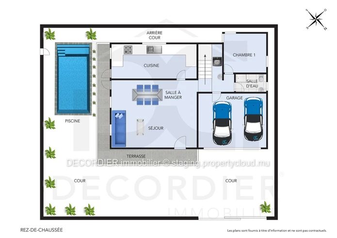 Maison à louer dans un quartier calme