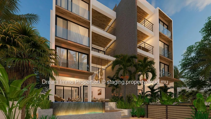 Vue Mer Imprenable ! Appartements 2 Chambres Avec Piscine Privee A Pereybere - Ile Maurice