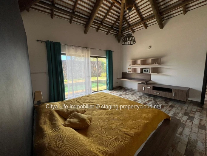 Studio avec jardin et piscine privée | Pointe aux Piments