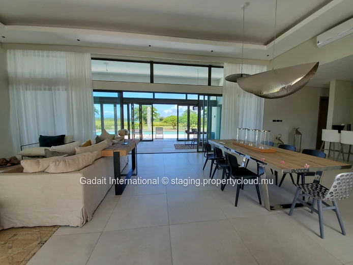 Villa 4 Chambres à Vendre à Anahita Hedonia – Vue Golf & Mer Île Maurice