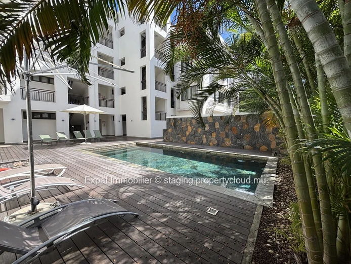 3-bedroom apartment with swimming pool, 5 minutes from the beach – Mont Choisy
