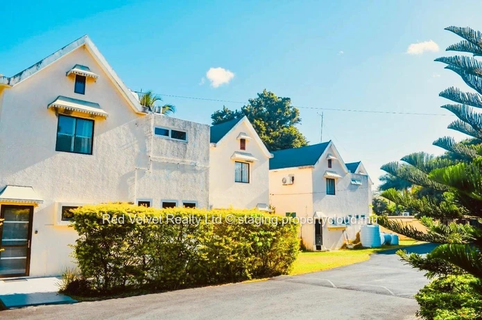 Beachfront Duplex for Rent in the West - Rs 130,000/Month - 120m2 - Direct Beach Access & View on le Morne  Mountain !