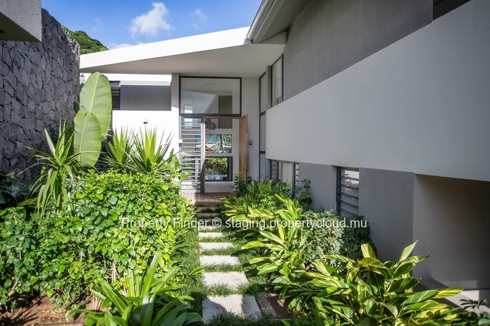 Villa de luxe de 4 chambres avec une vue imprenable sur le Morne
