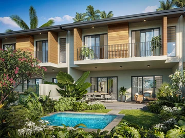 Townhouse, Duplex de 3 Chambres
