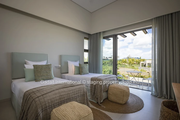 Villa contemporaine de 4 chambres avec vue sur golf à Anahita, Île Maurice