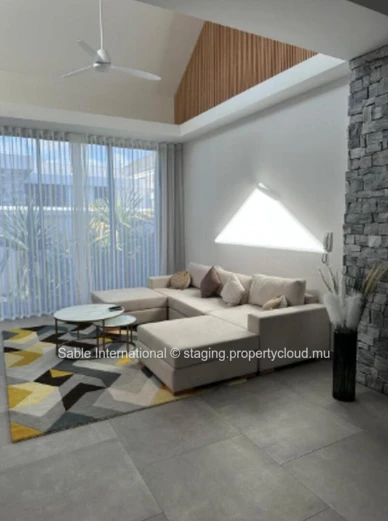 Villa à vendre Pereybere, 438m², 4 chambres, piscine privée, proche commodités. Climatisée, garage.