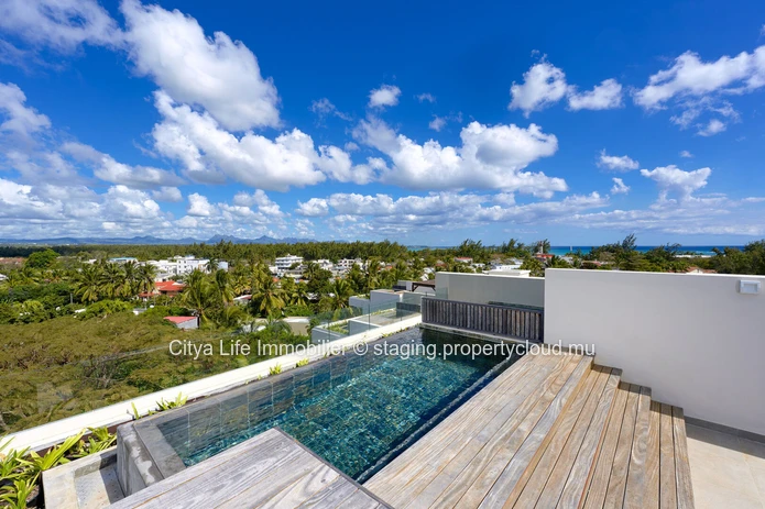 Luxury PDS Apartment with private pool in Pointe aux Canonniers