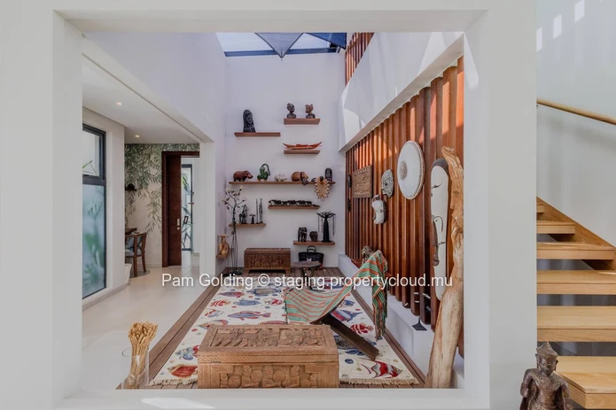 Exceptional Fairway Villa with Golf and Mountain Views for Sale | Mont Choisy Golf & Beach Estate, Grand Baie