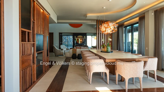Ultra-Luxury Villa with Panoramic Lagoon Views in Black River, Mauritius
