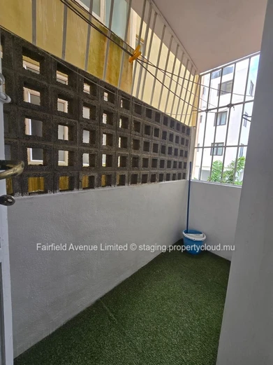 Modern Furnished Apartment in Rose Hill with Guarded Parking, Balcony, and Close to Schools and Shops - Rs 20,000/mo.