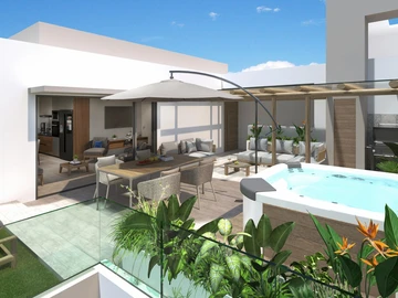 Townhouse, Duplex de 3 Chambres