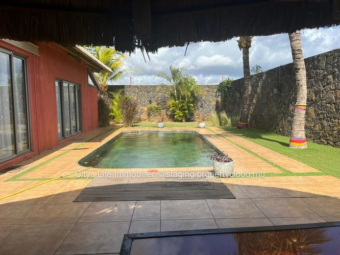 Studio avec jardin et piscine privée | Pointe aux Piments