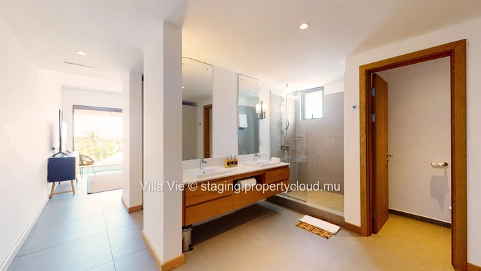 Grand Gaube - Belle penthouse avec piscine