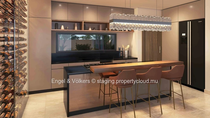Villa with Architectural Clarity, Private Master Suite and Garden Residence
