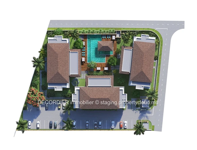 À vendre appartement PDS - Rivière-Noire dans une résidence haut de gamme