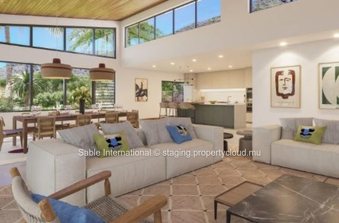 Luxury Villa PDS in Tamarin, Rivière Noire - Black River area | 5 bedrooms, private pool, mountain views | Close to a...