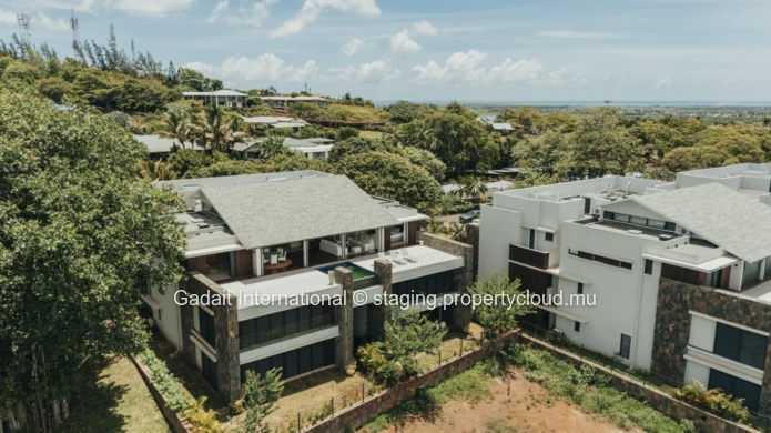 Acheter un penthouse de luxe avec piscine à débordement à Belle Vue Harel (Île Maurice)