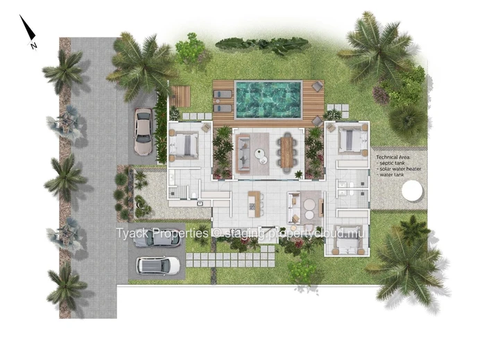 Villas éco-responsables à vendre à Tamarin – Développement PDS