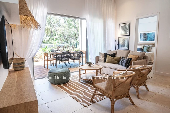 Fully Furnished 3-Bedroom Ground Floor Apartment for Sale | Ocean Grand Gaube, Mauritius