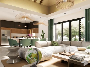 Villa de 3 Chambres