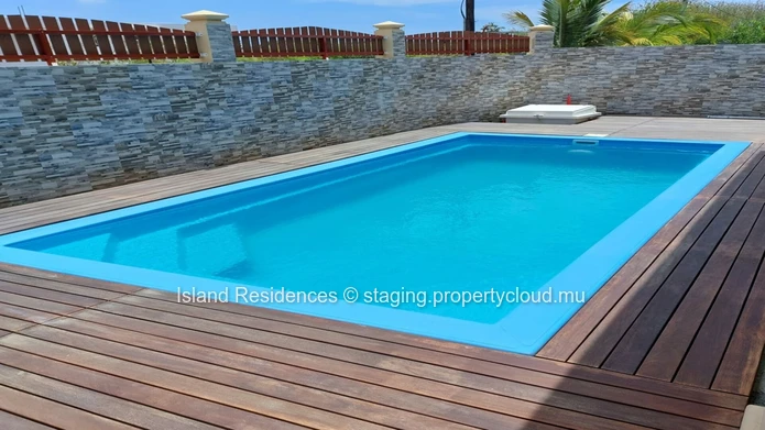 Trou aux Biches - Newly built apartment of 3 bedrooms with common pool and close to the beach and ammenities