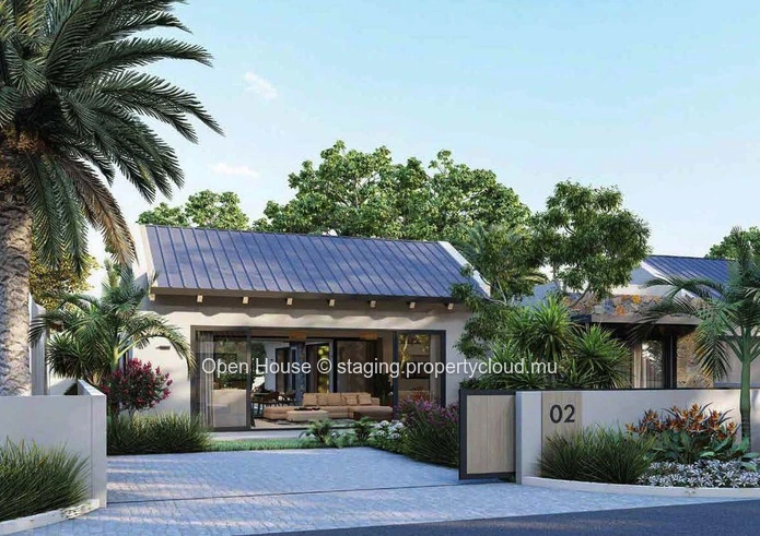 Mont Mascal, Villa exclusively for Mauritians, 3 bedrooms, 2 bathrooms, swimming pool.