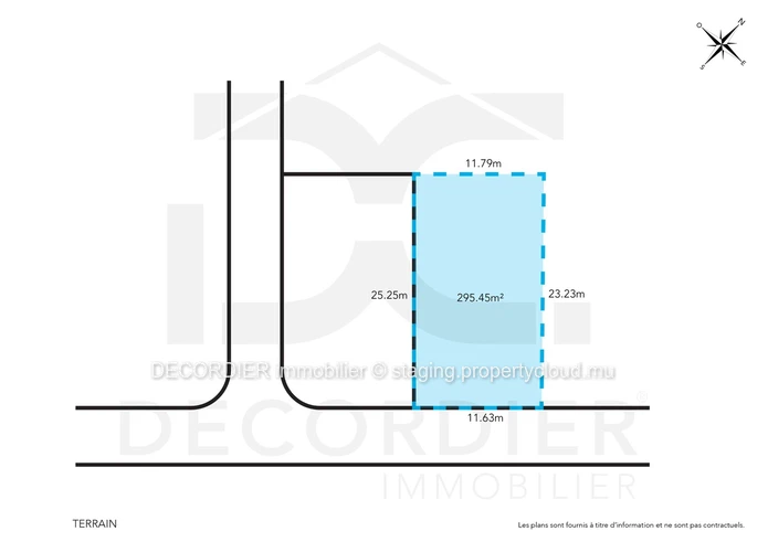 Residential land for sale – Petit Raffray