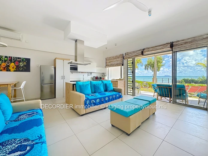 Appartement pied dans l'eau à Grand-Gaube