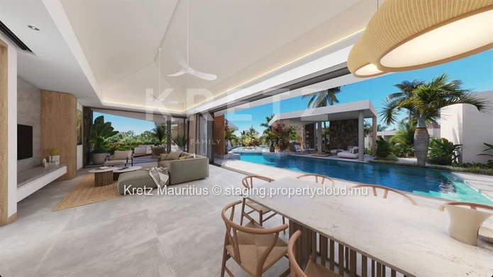 Villa d'exception au cœur du prestigieux Domaine Héritage à Bel Ombre