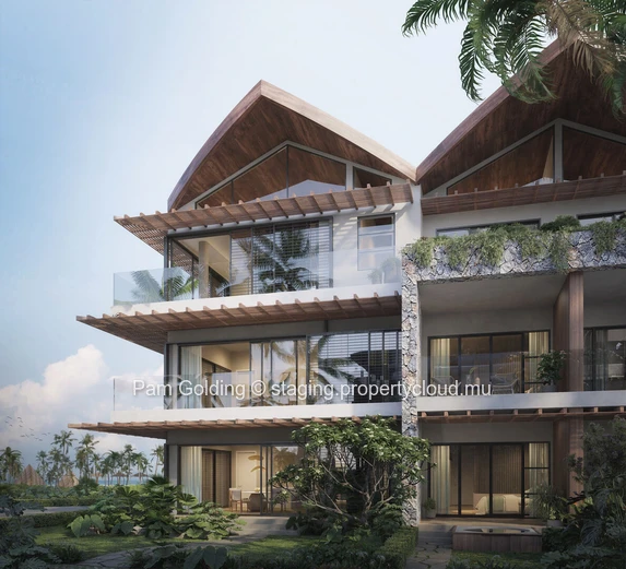 4-Bedroom Luxury Penthouse for Sale at La Pirogue Residences, Wolmar, Mauritius
