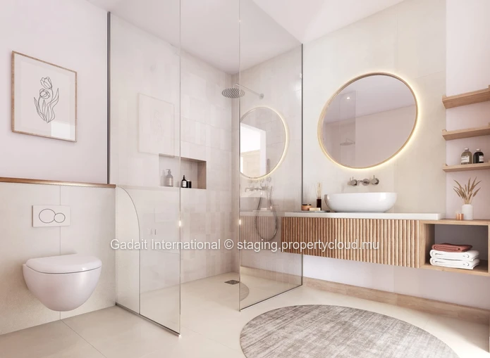 Coconut Grove-A04 : appartement avec 3 chambres et une vue imprenable à Cap Malheureux