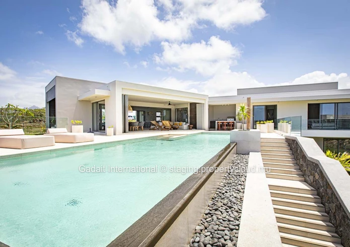 Villa Athena : villa avec vue mer & piscine privée à louer | Anahita Beau Champ