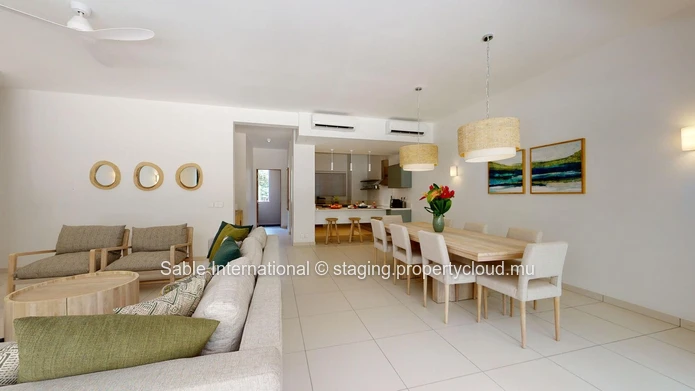 Appartement R+2 à vendre à Péreybère, 143m², 3 chambres, piscine commune, parking sécurisé, proche des commodités. Pr...