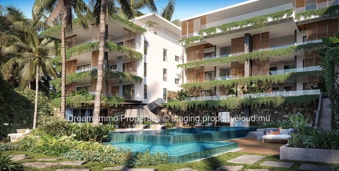 Spacious 4-Bedroom Sea View Penthouse Close To The Beach In Pte Aux Canonniers - Mauritius