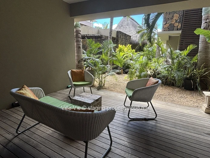 Grand Baie - Agréable appartement de 2 chambres dans une résidence hotelière