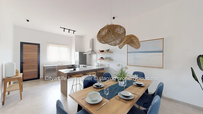 Vente appartement REZ+2 à Peréybère, 172m², 3 chambres, piscine commune, proche commodités, meublé, prix MUR.