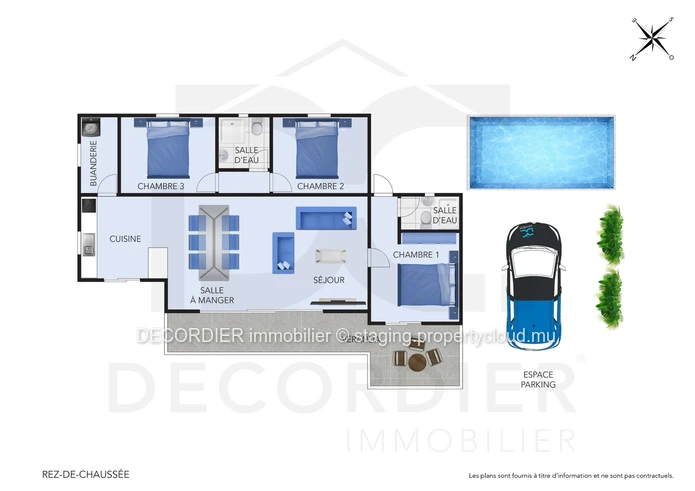 Modern Villa in Grand Baie