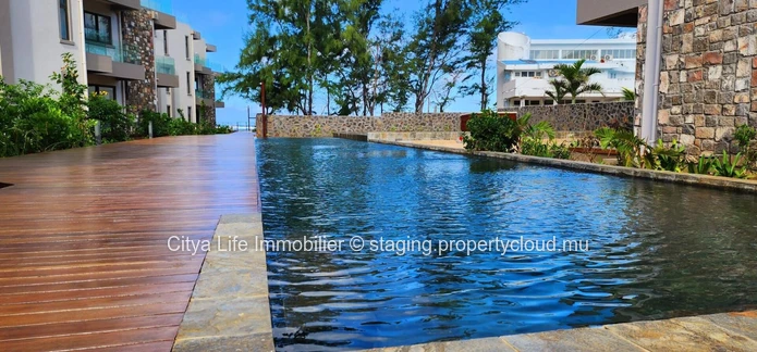 Stunning Beachfront Apartment in Poste Lafayette
