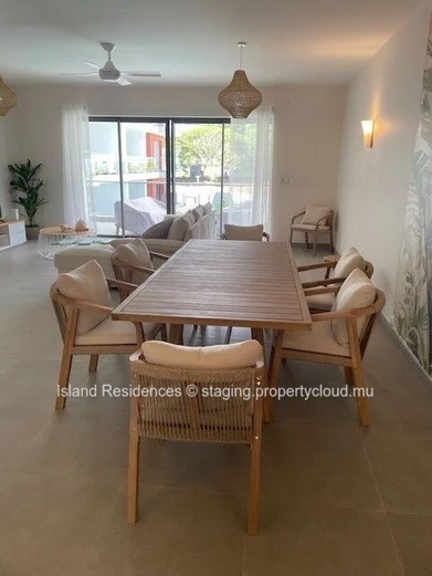 Newly built 3 bedroom apartment in a secure residence with pool and parking