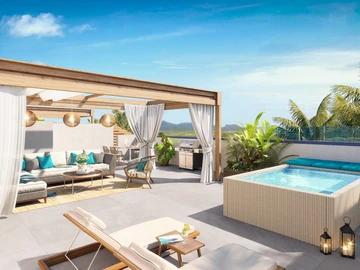 Penthouse de 2 Chambres