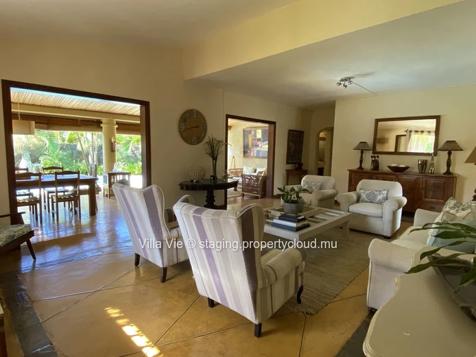 Grand Gaube - Maison familiale de 4 chambres avec piscine et studio